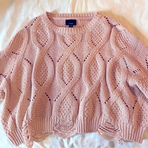cropped sweater